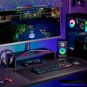 Primus Gaming Teclado Inalámbrico PKS-094S Ergonómico